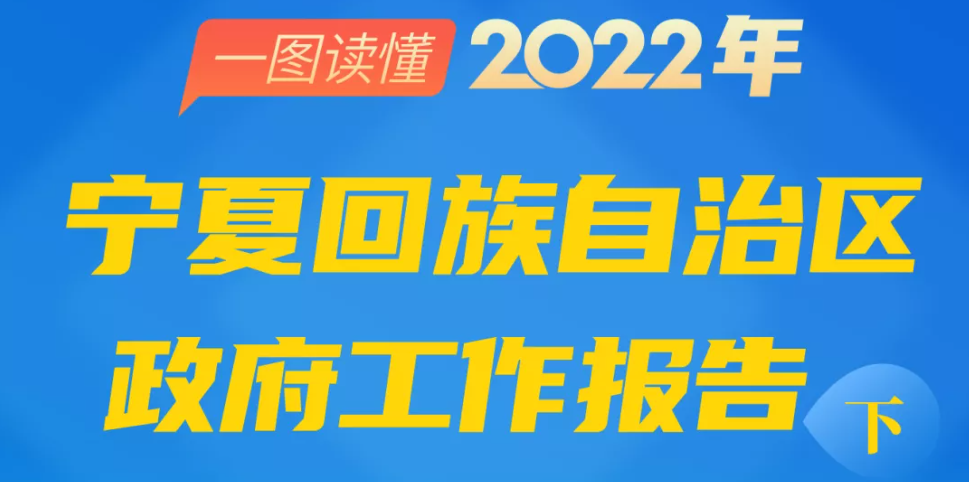 图说2022年宁夏政府工作报告 | 奋斗2022新目标新蓝图