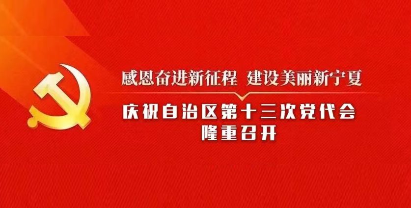 自治区第十三次党代会宣传标语