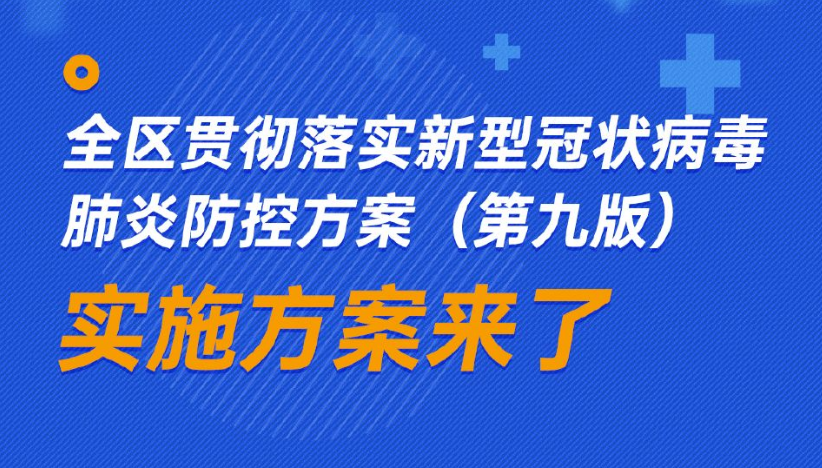 一图速览｜全区贯彻落实新型冠状病毒肺炎防控方案（第九版）实施方案来了