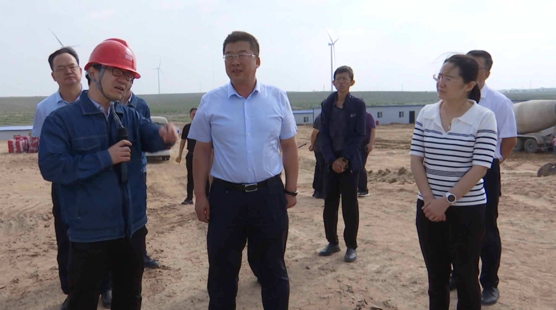 王海宁带队调研全县重点项目建设情况 