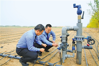 平罗县人民检察院对辖区自备井非法取用黄河水问题展开调查。