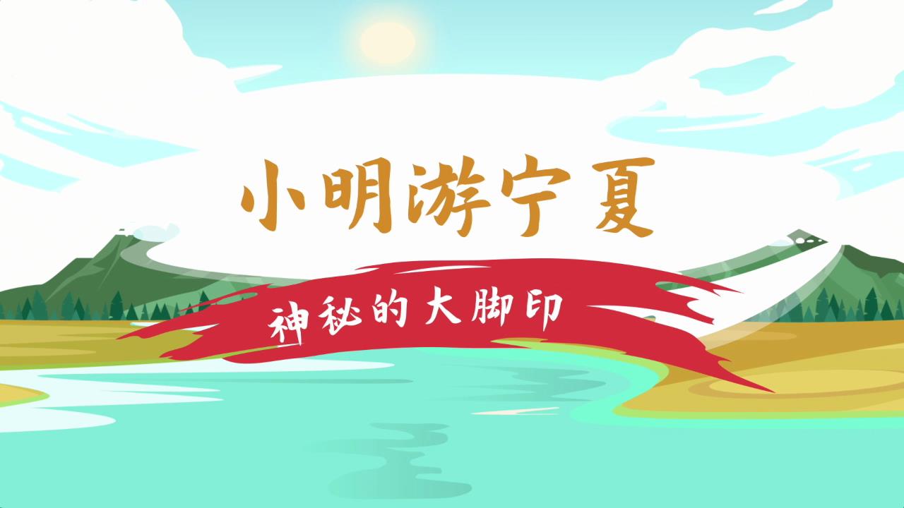 小明游宁夏丨神秘的大脚印