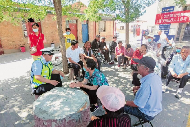 当好社区居民的“勤务兵” ——记盐池县盐州路街道办事处