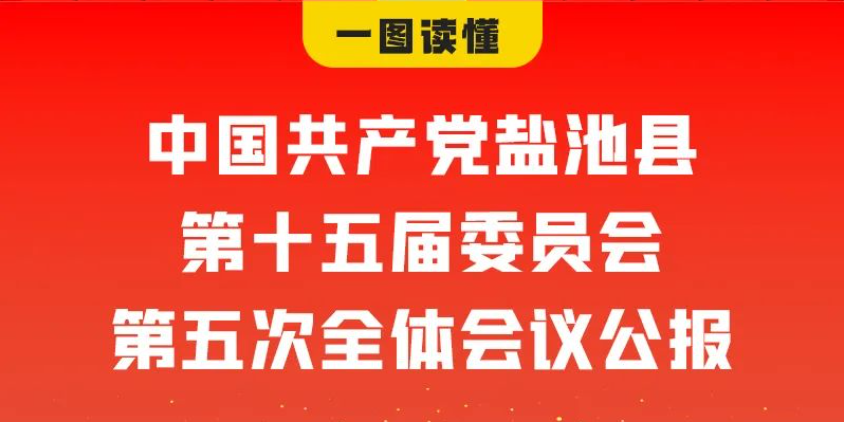 一图读懂 | 中国共产党盐池县第十五届委员会第五次全体会议公报