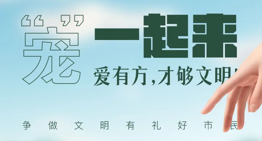 争创文明城 争做文明人｜一起来，“宠”爱有方才够文明！