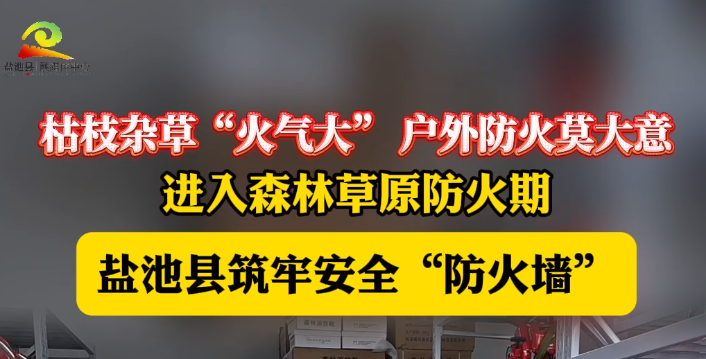 人人讲安全 平安千万家｜枯枝杂草“火气大” 户外防火莫大意 进入森林草原防火期 盐池县筑牢安全“防火墙”