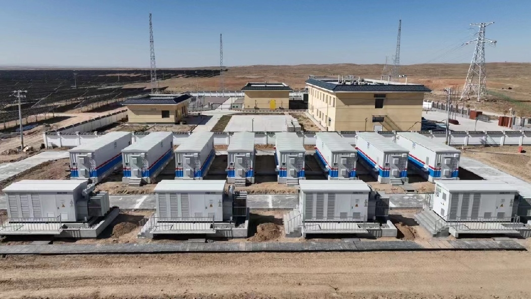 中国能建西北电建首个储能电站项目在盐池顺利并网