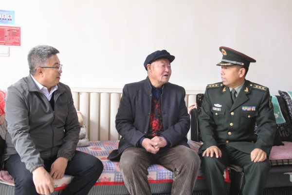 盐池县人武部扎实开展入伍新兵家庭回访工作   