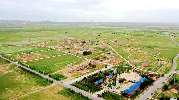 盐池县王乐井乡村庄清洁行动扮靓美丽乡村