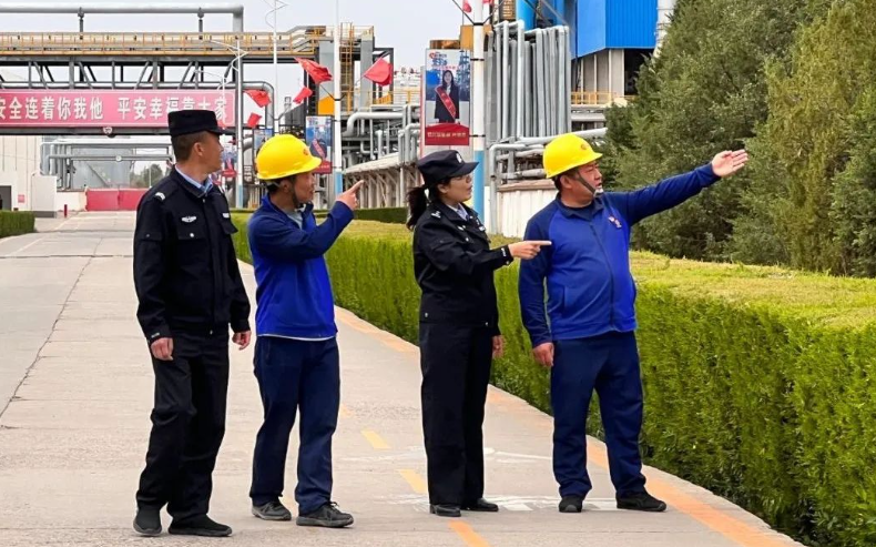 盐池县&ldquo;护航警官&rdquo;以警心护企兴