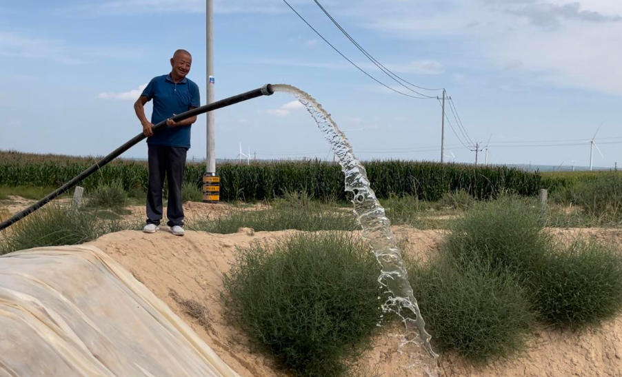 有了变电站和3条线路 盐池柳杨堡乡农民用电不愁