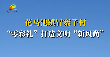 倡导文明新风 共建美好家园｜花马池镇冒寨子村 “零彩礼”打造文明“新风尚”