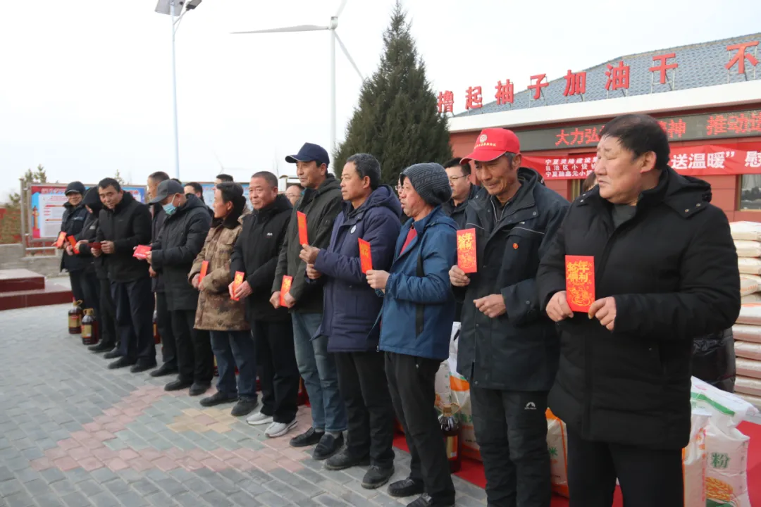 新春走基层｜宁夏灵隆建设集团情系家乡 坚持捐赠14年