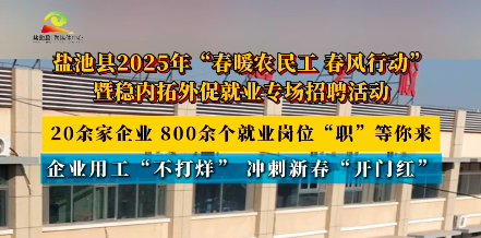 盐池县2025年“春暖农民工 春风行动”暨稳内拓外促就业专场招聘活动