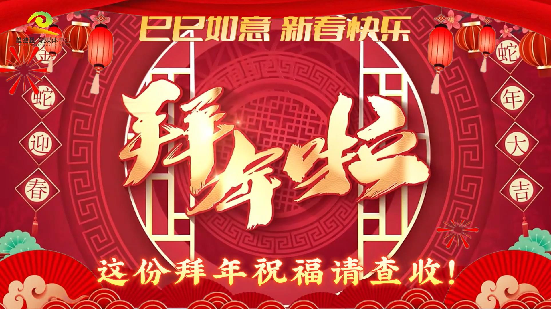 巳巳如意 新春快乐  这份拜年祝福请查收（ — ）