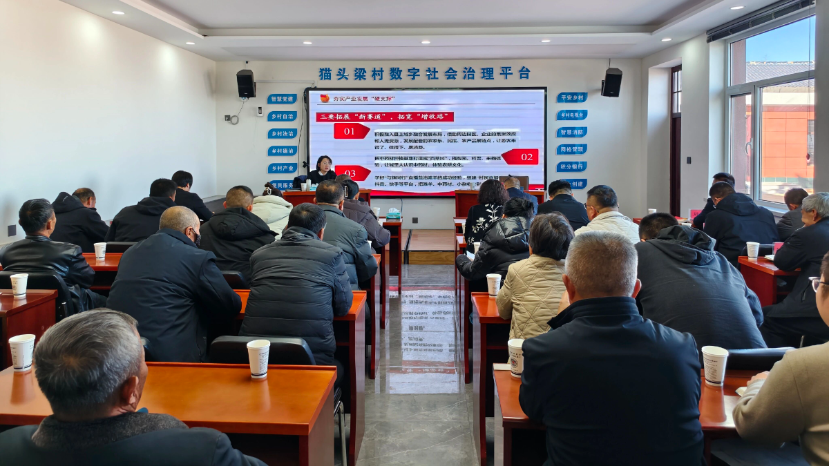 学习贯彻党的二十届四中全会精神 | 刘娜到青山乡猫头梁村宣讲党的二十届四中全会精神