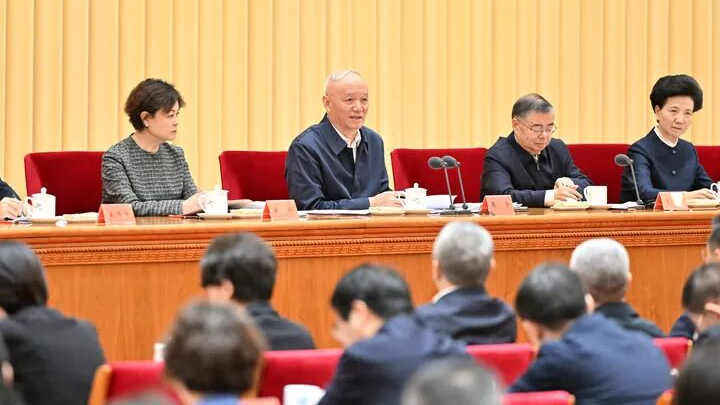 全国宣传部长会议在京召开 蔡奇出席并讲话